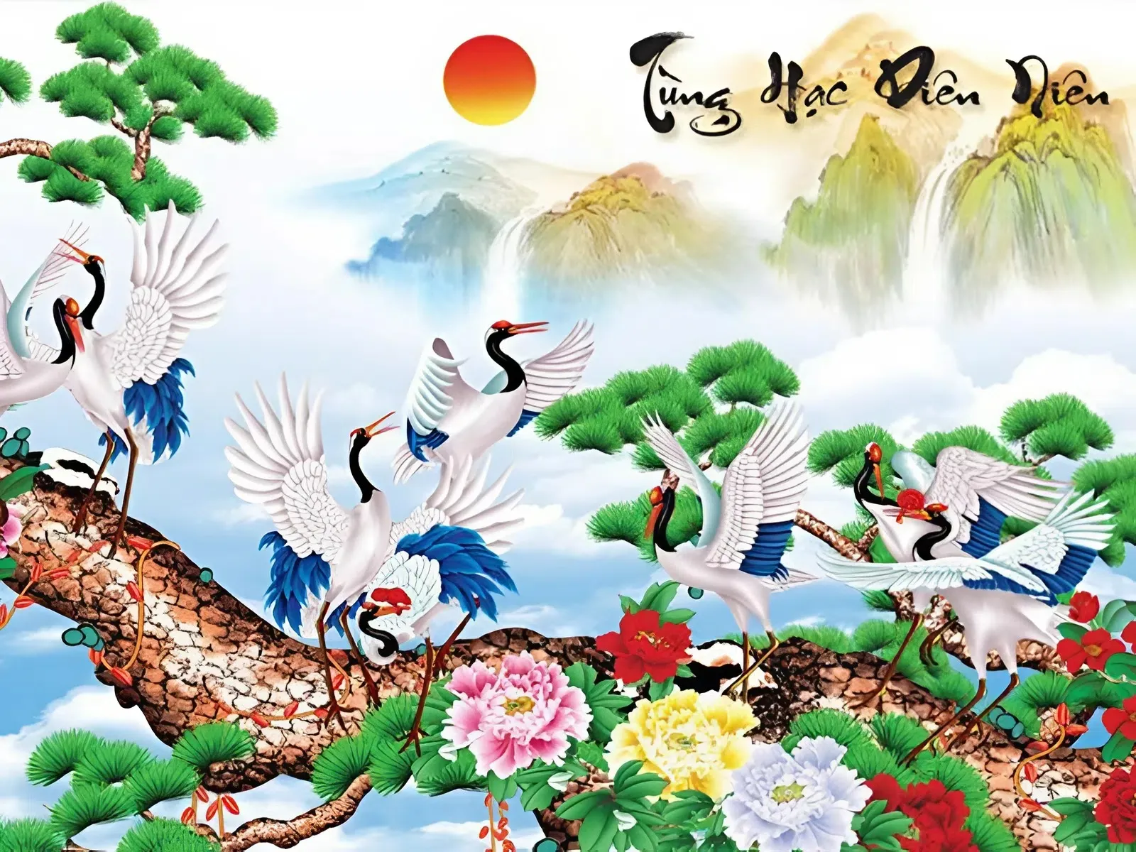 tranh phong thủy hợp tuổi quý dậu 1993