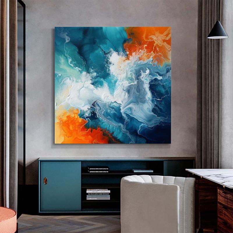 Lựa chọn tranh sơn dầu theo yếu tố phong thủy