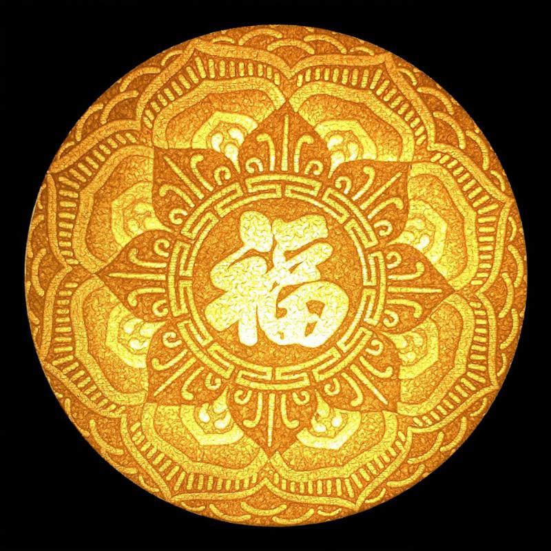 Tranh Trúc Chỉ mandala