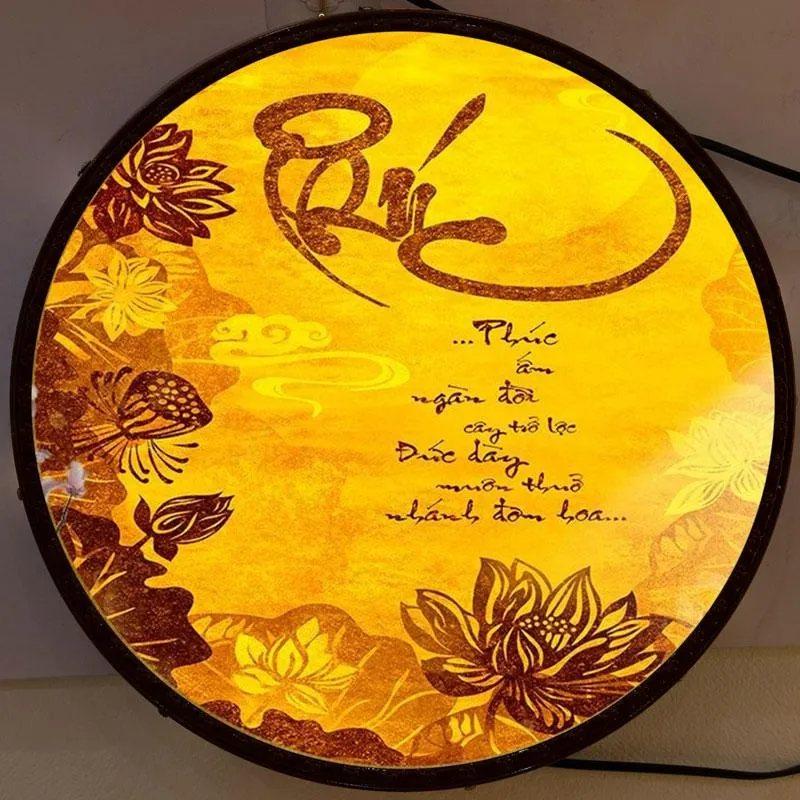 Tranh chữ Phúc trúc chỉ 