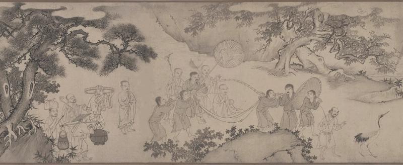 Bối cảnh lịch sử của Trúc Lâm đại sĩ xuất sơn đồ