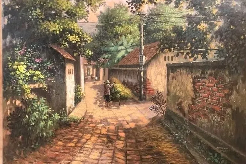 Xác định nguồn sáng giúp tranh phong cảnh có chiều sâu và cảm giác chân thực