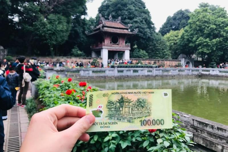 Khuê Văn Các được chọn in trên tờ tiền 100.000 VNĐ
