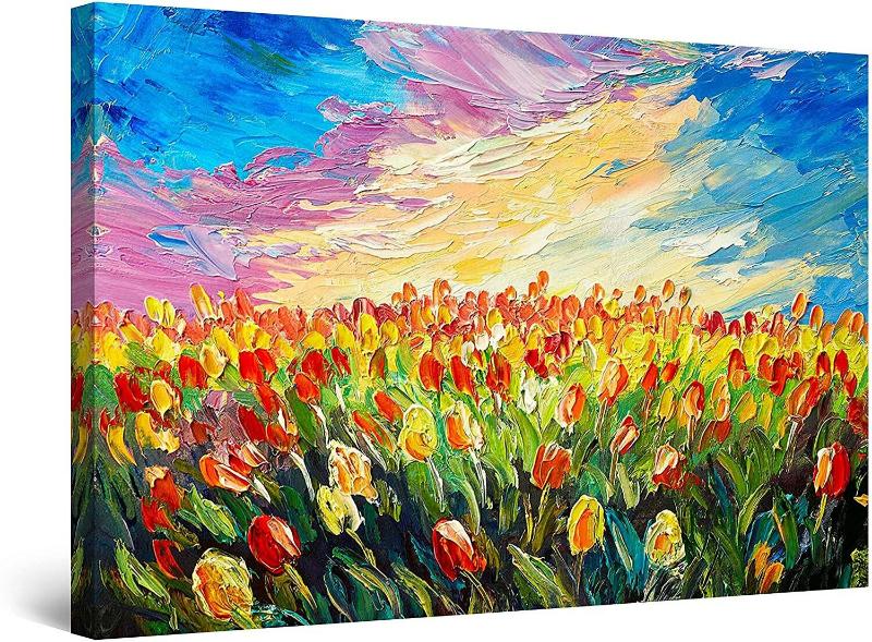 Ý nghĩa trong nghệ thuật hoa Tulip trừu tượng