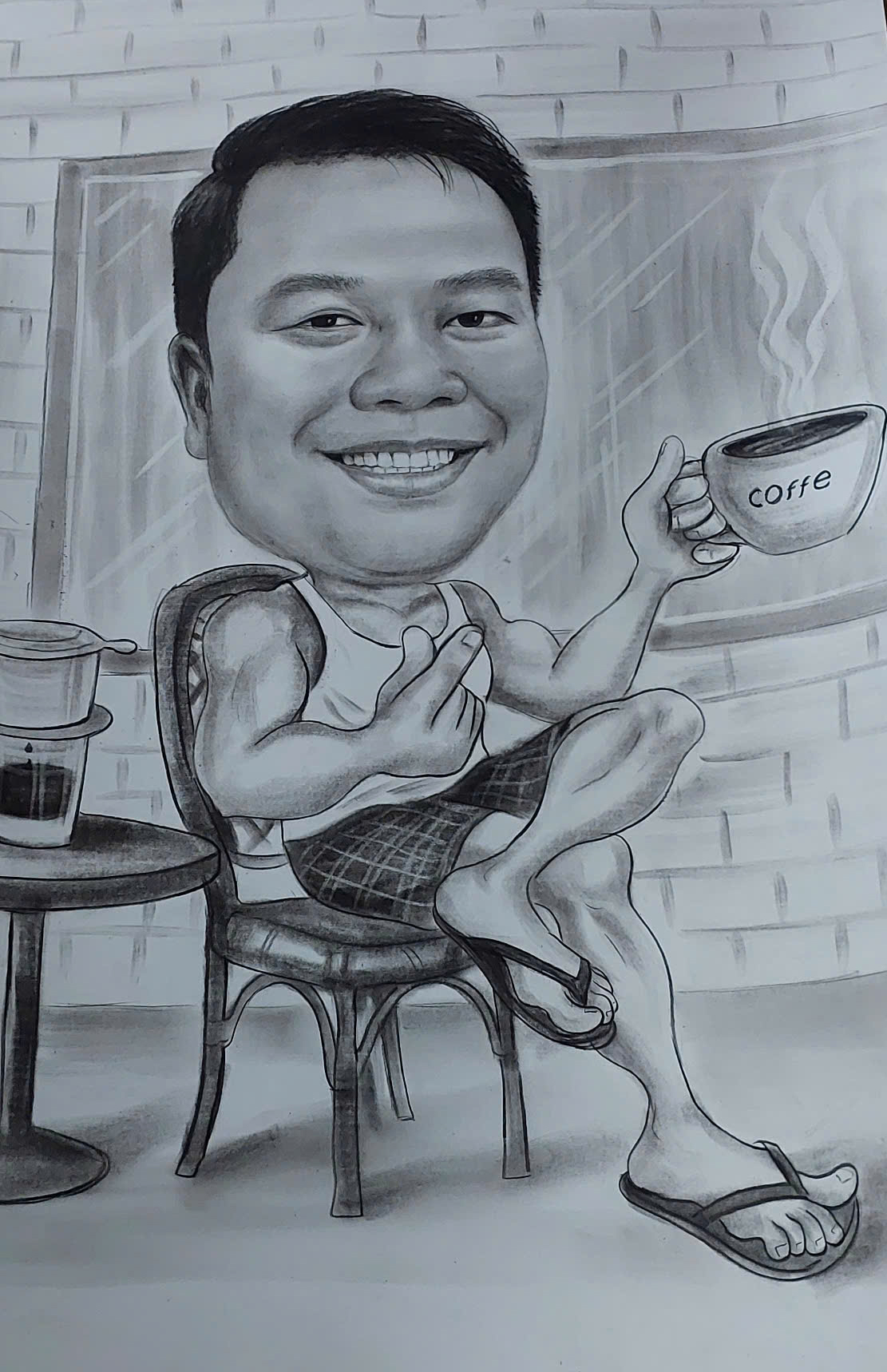 Tranh biếm hoạ xu hướng quà tặng độc đáo - Bảng giá mới 2025 4 z7081585570035 5832b2eb68e9ba39d66ee4b6278fd4f9 1