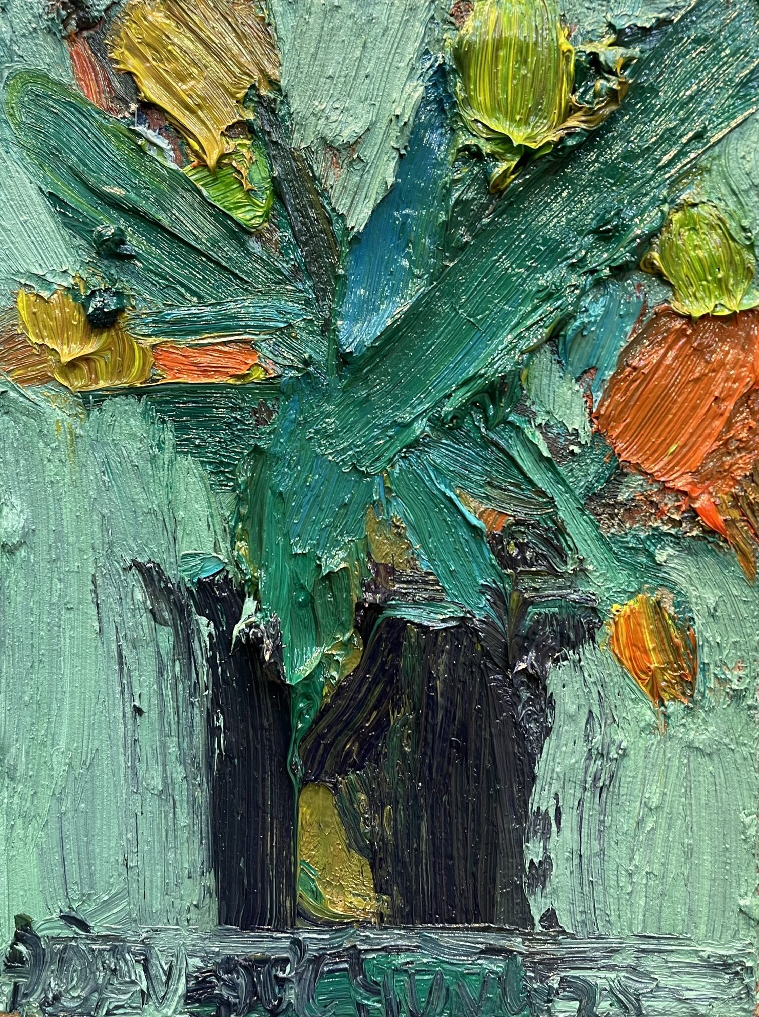 Tĩnh Vật Hoa Cúc