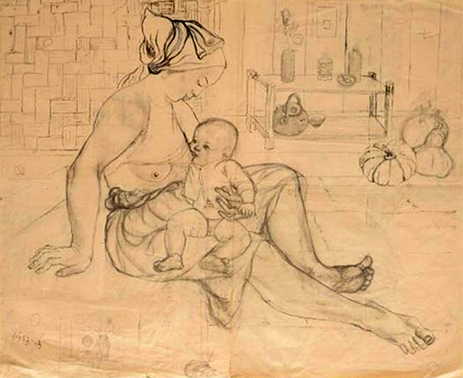 Tác phẩm Mẹ và con