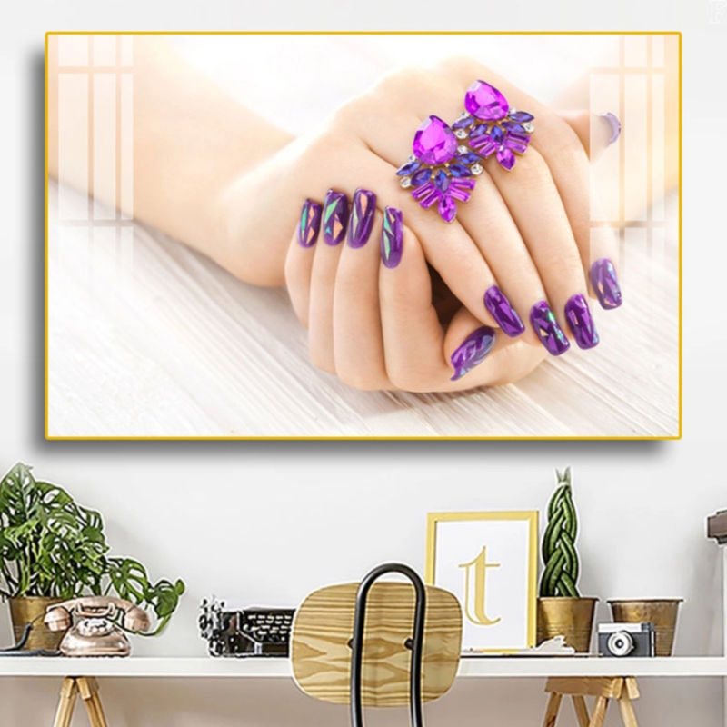 Tranh treo tiệm nail