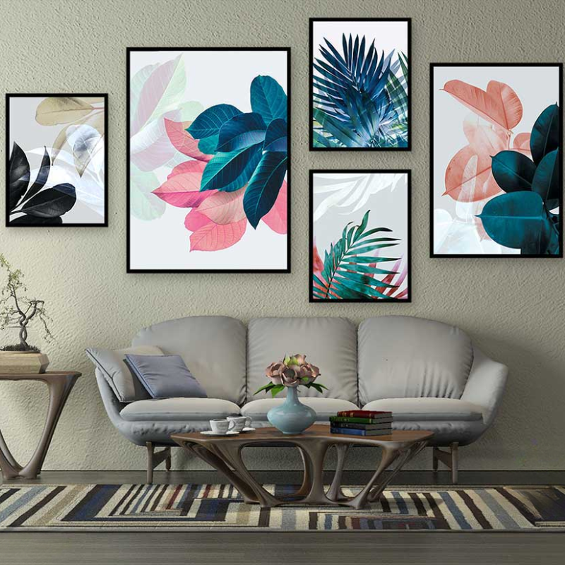 Tranh  decor hài hòa với không gian