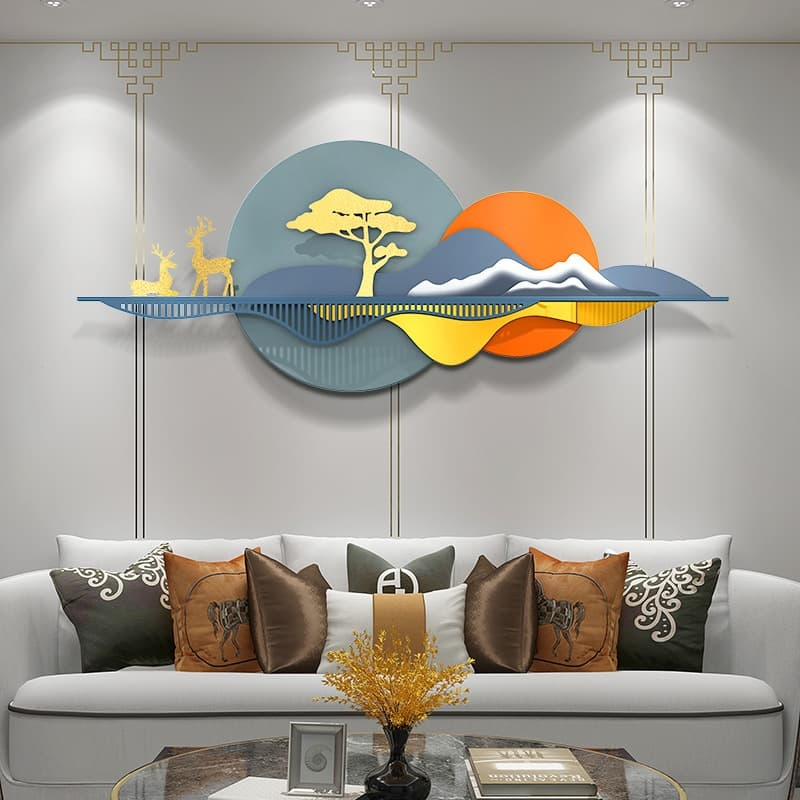 Tranh decor treo tường được nhiều người ưa chuộng