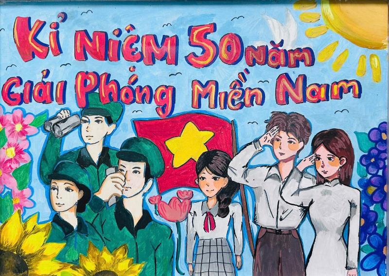 Ý nghĩa của tranh vẽ về ngày giải phóng miền nam