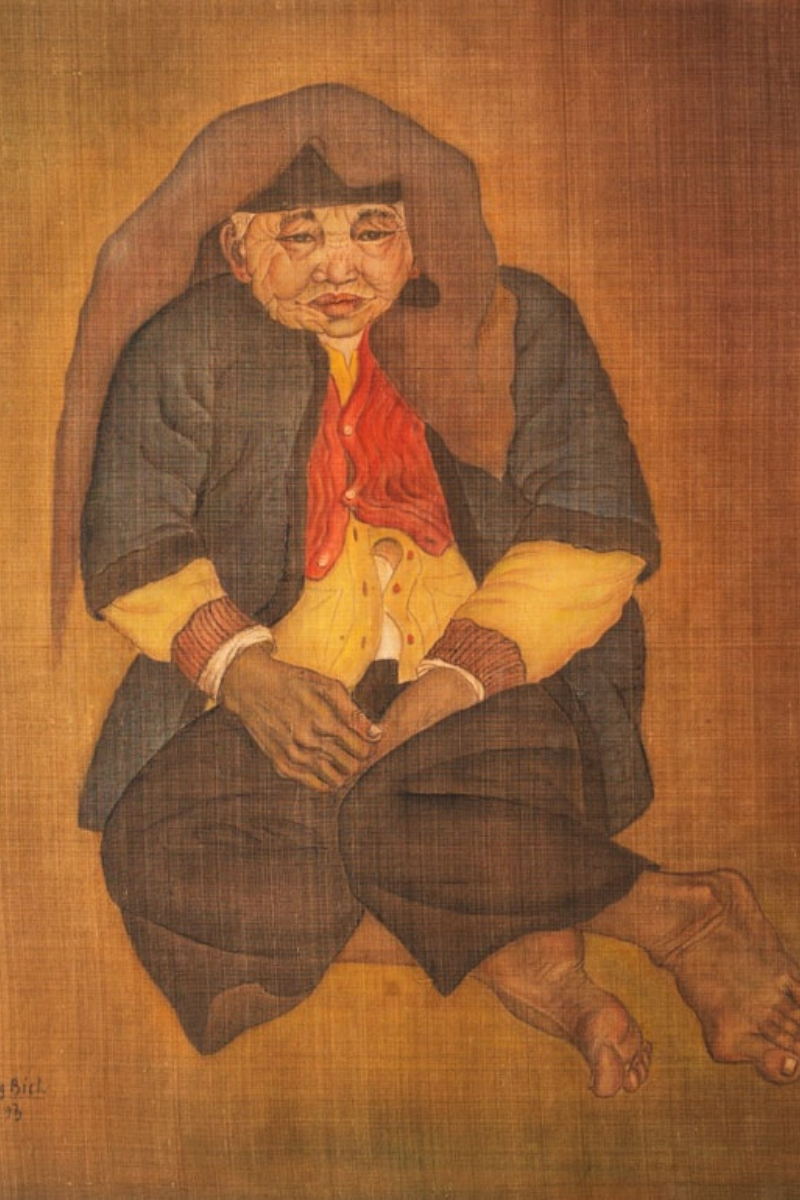 Bức tranh Bà Già