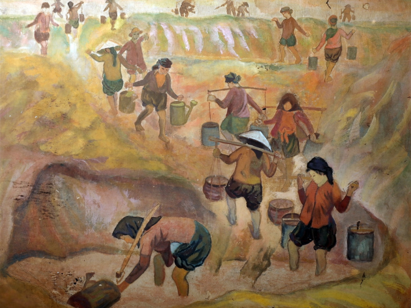 Tác phẩm “Múc nước chống hạn