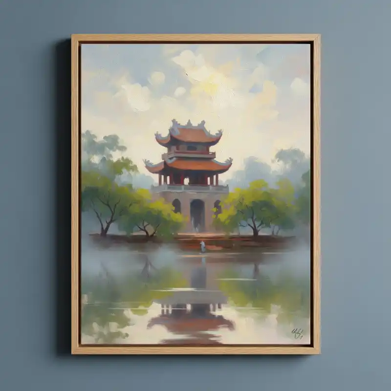 Tranh Khuê Văn Các 21