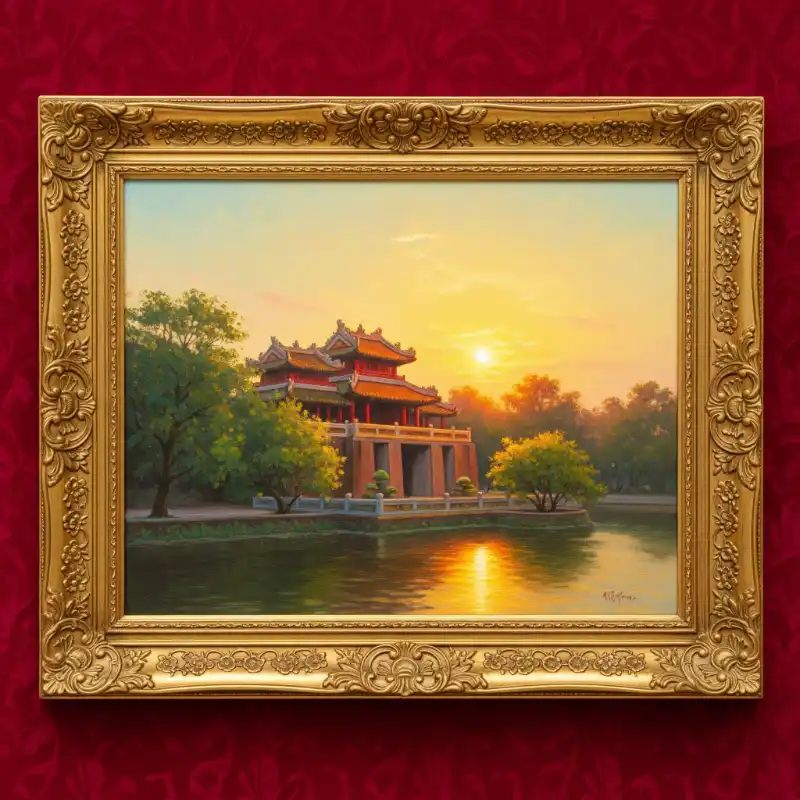 Tranh Khuê Văn Các 30