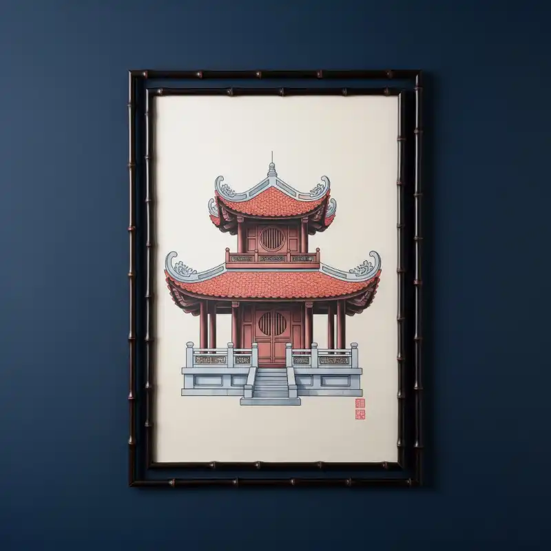 Tranh Khuê Văn Các 33