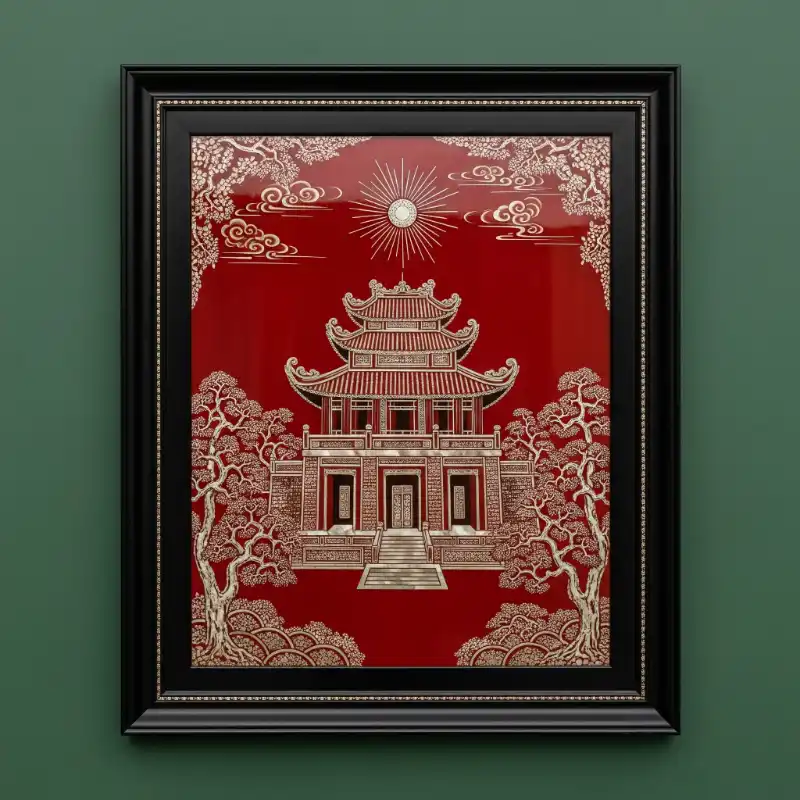 Tranh Khuê Văn Các 14