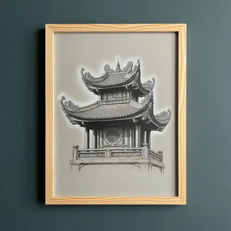Tranh Khuê Văn Các 27