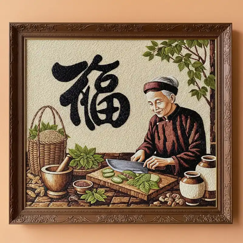 Tranh gạo 28