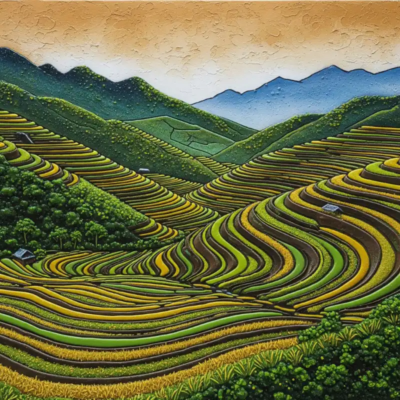 Tranh kính 1