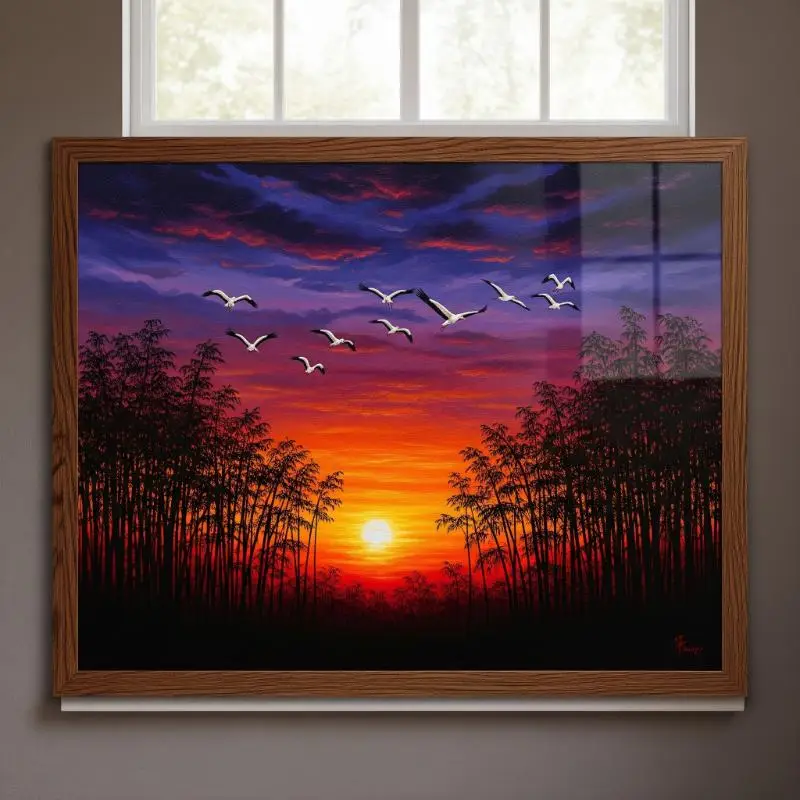 Tranh phong cảnh đồng quê 1