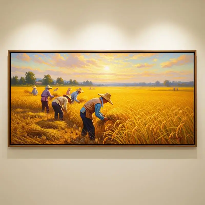 Tranh phong cảnh đồng quê 2