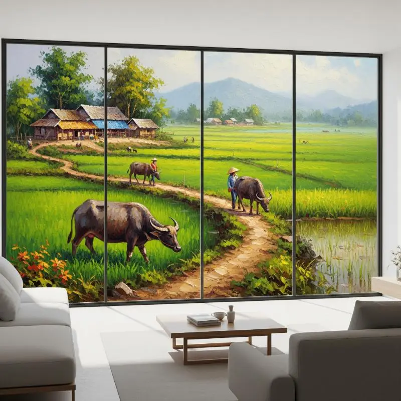 Tranh phong cảnh đồng quê 6