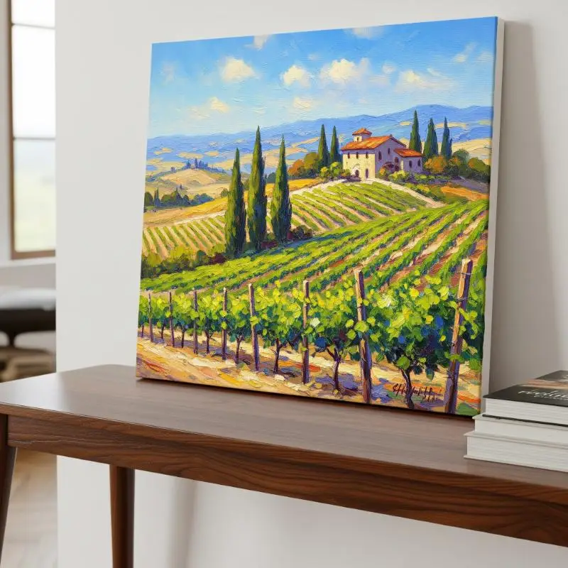 Tranh phong cảnh đồng quê 7