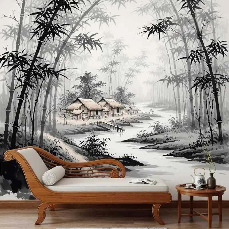 Tranh phong cảnh làng quê 17