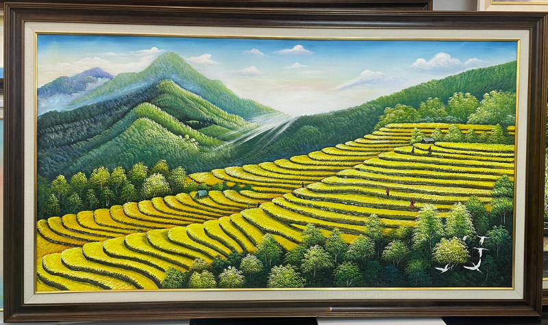 Nơi thiên nhiên và con người hòa quyện trong bản giao hưởng màu sắc vàng óng của Mù Cang Chải