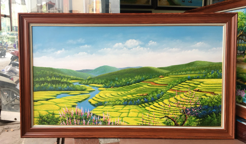 Dòng chảy uốn lượn của bậc thang Hoàng Su Phì mang ý nghĩa vươn tới thành công, thăng tiến trong sự nghiệp và tài lộc đủ đầy