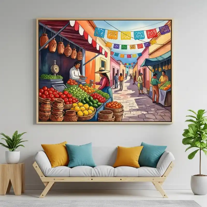 Tranh sơn dầu phong cảnh nước ngoài Châu Âu 10