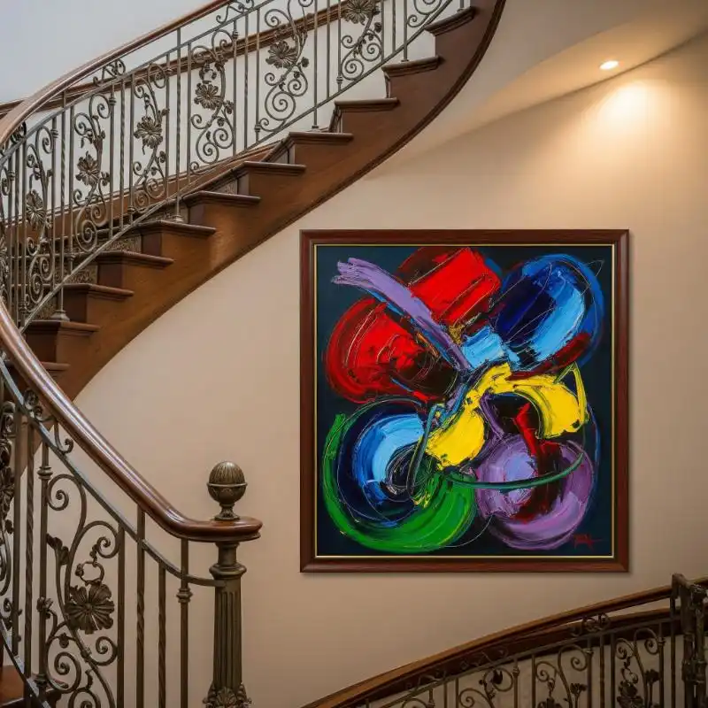 Tranh treo cầu thang 1