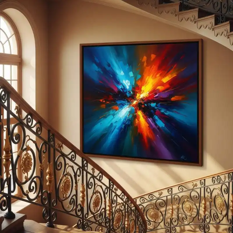 Tranh treo cầu thang 10