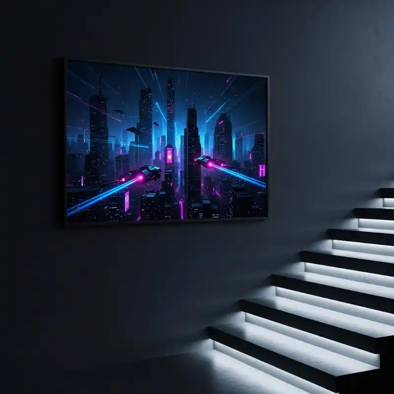 Tranh treo cầu thang 13