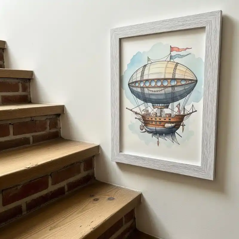 Tranh treo cầu thang 16