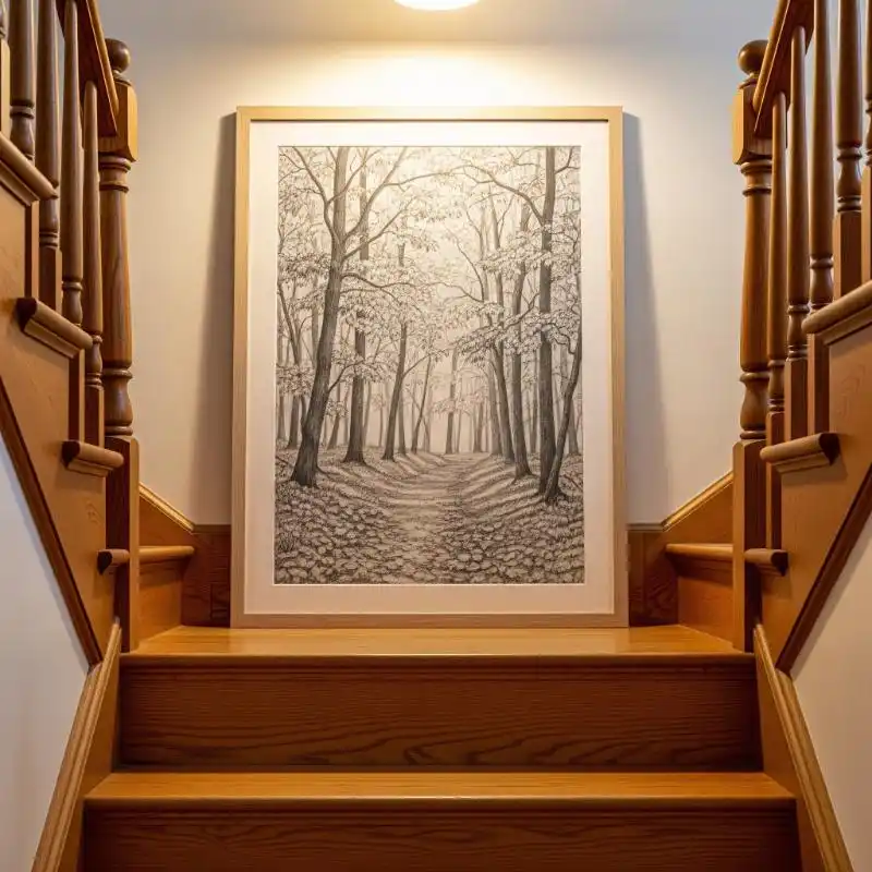 Tranh treo cầu thang 17