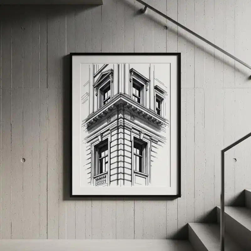 Tranh treo cầu thang 18