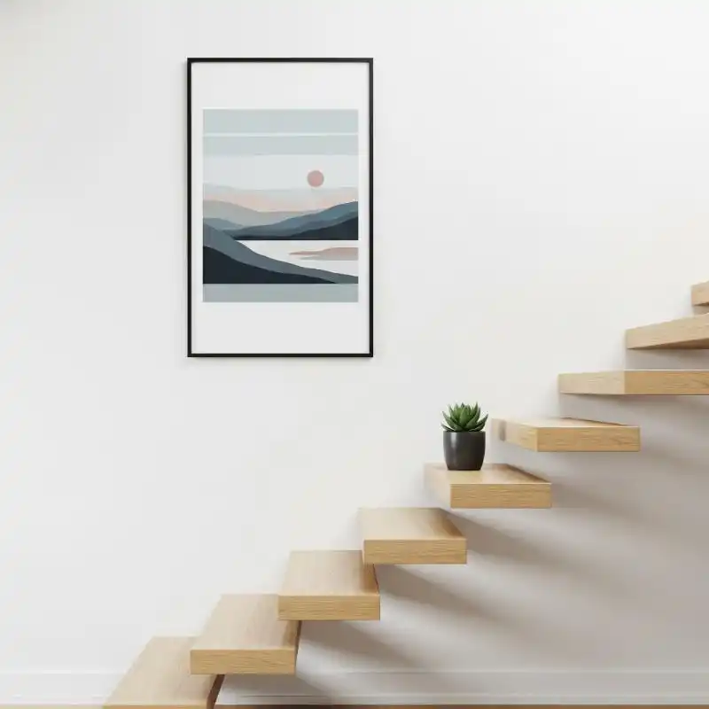 Tranh treo cầu thang 19