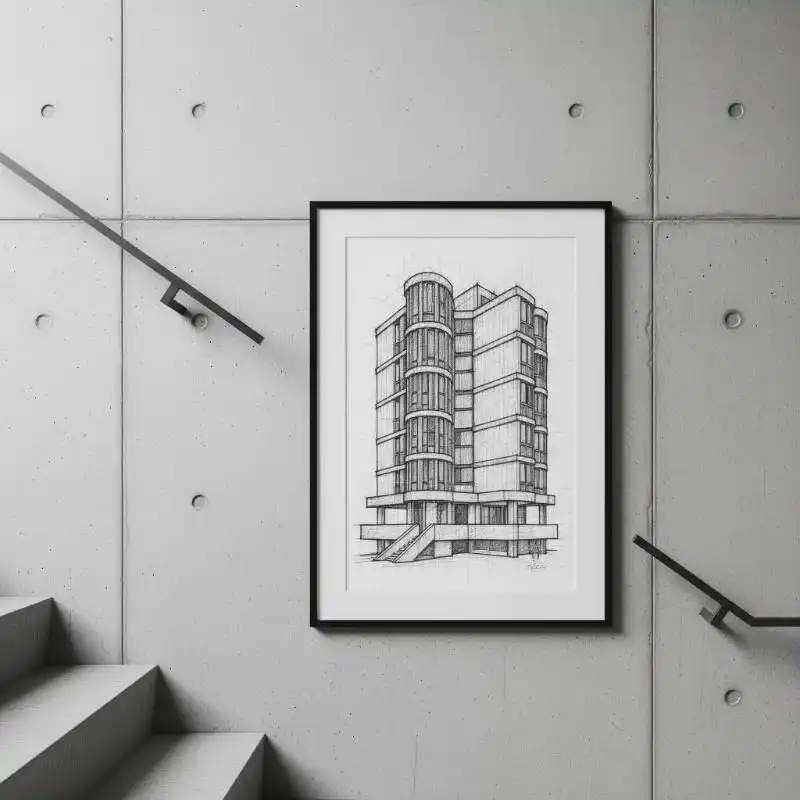 Tranh treo cầu thang 24