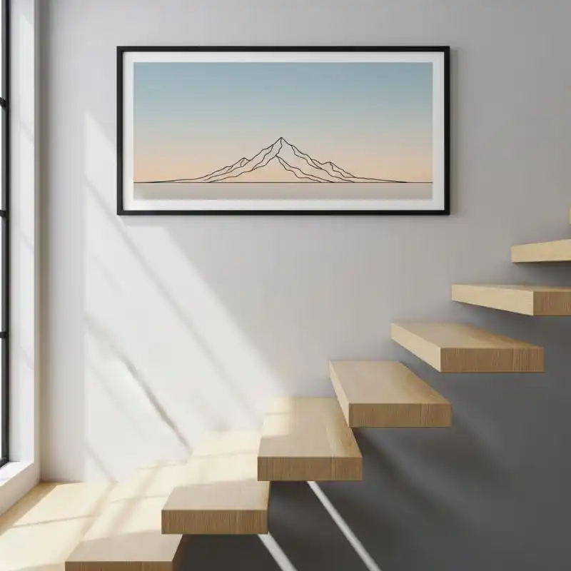 Tranh treo cầu thang 3