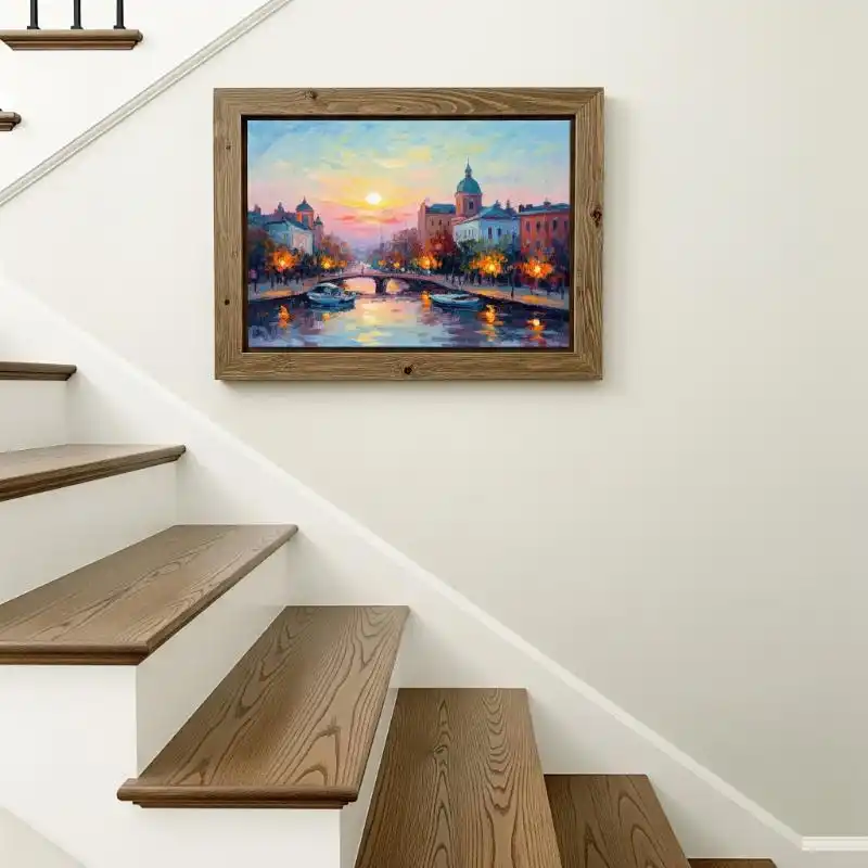 Tranh treo cầu thang 5