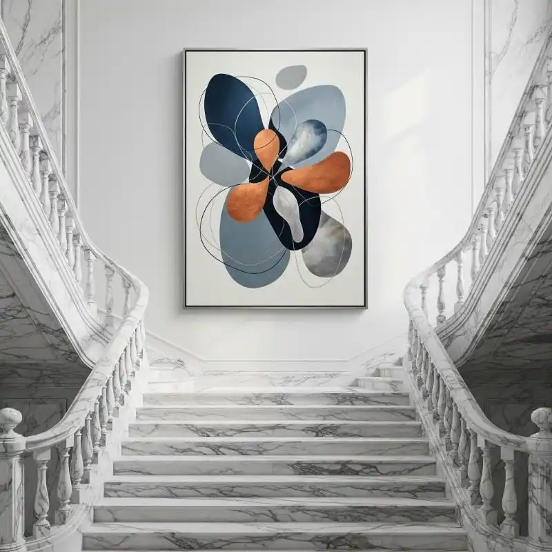 Tranh treo cầu thang 9