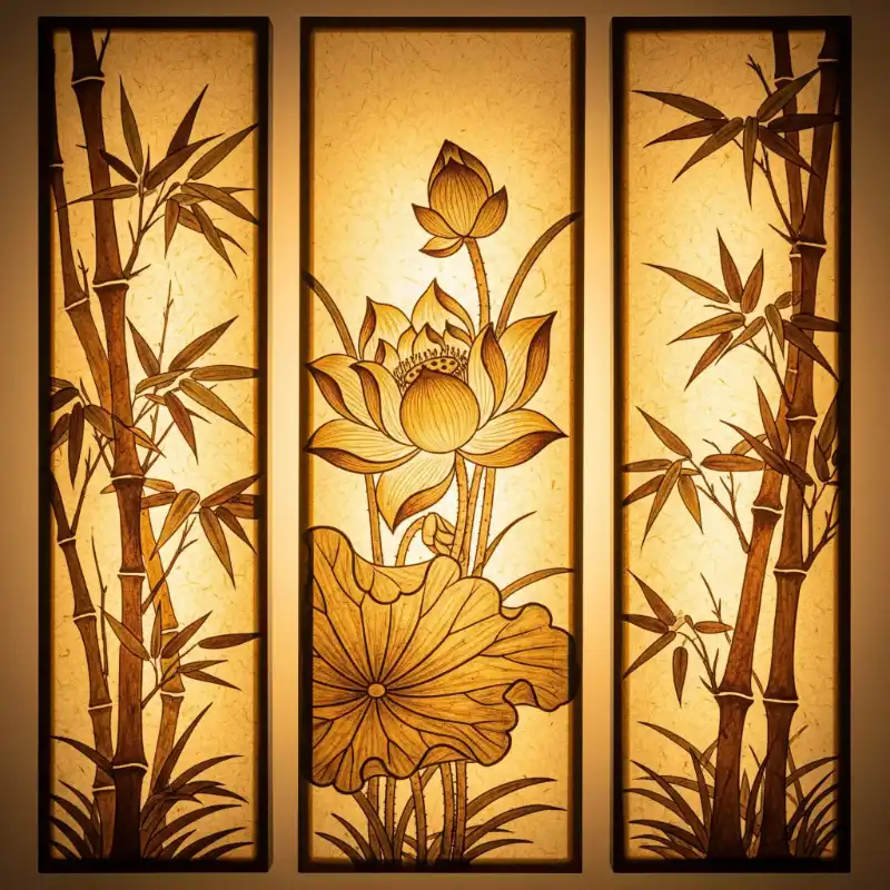 Tranh trúc chỉ 17