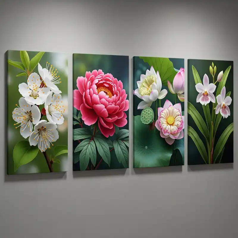 Bức tranh tứ bình 11