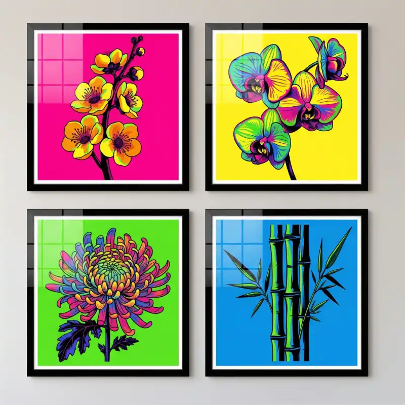 Bức tranh tứ bình 16