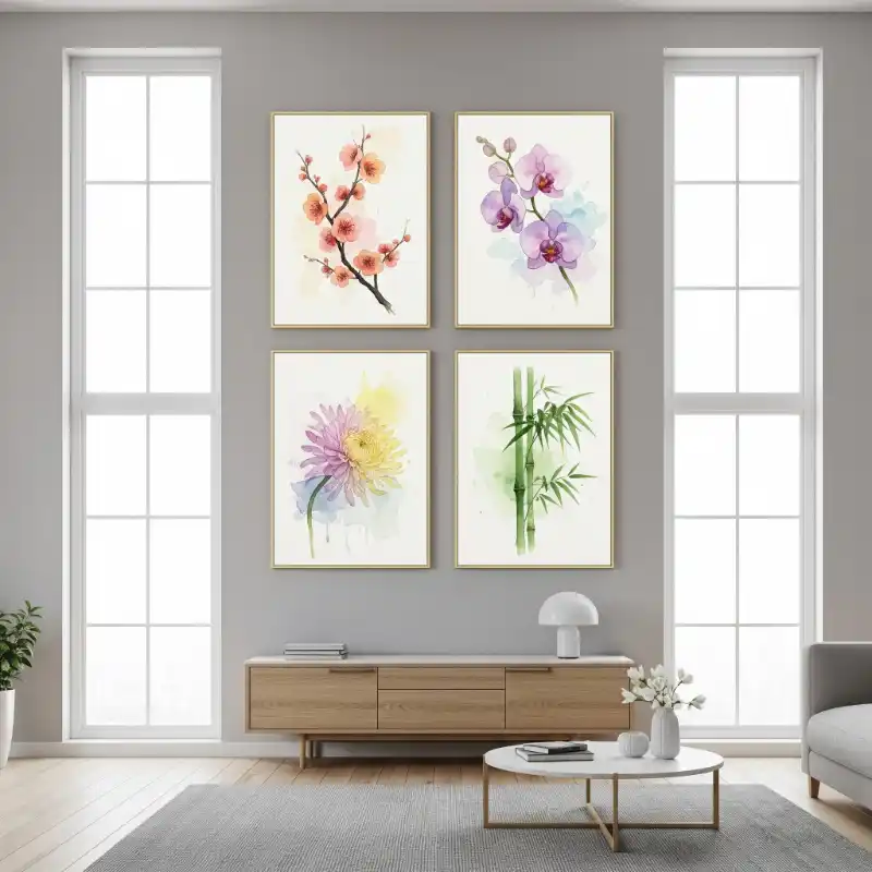 Bức tranh tứ bình 19