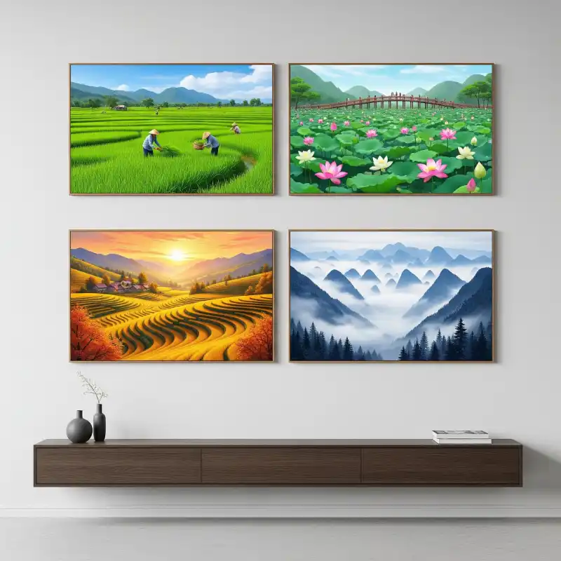 Bức tranh tứ bình 20