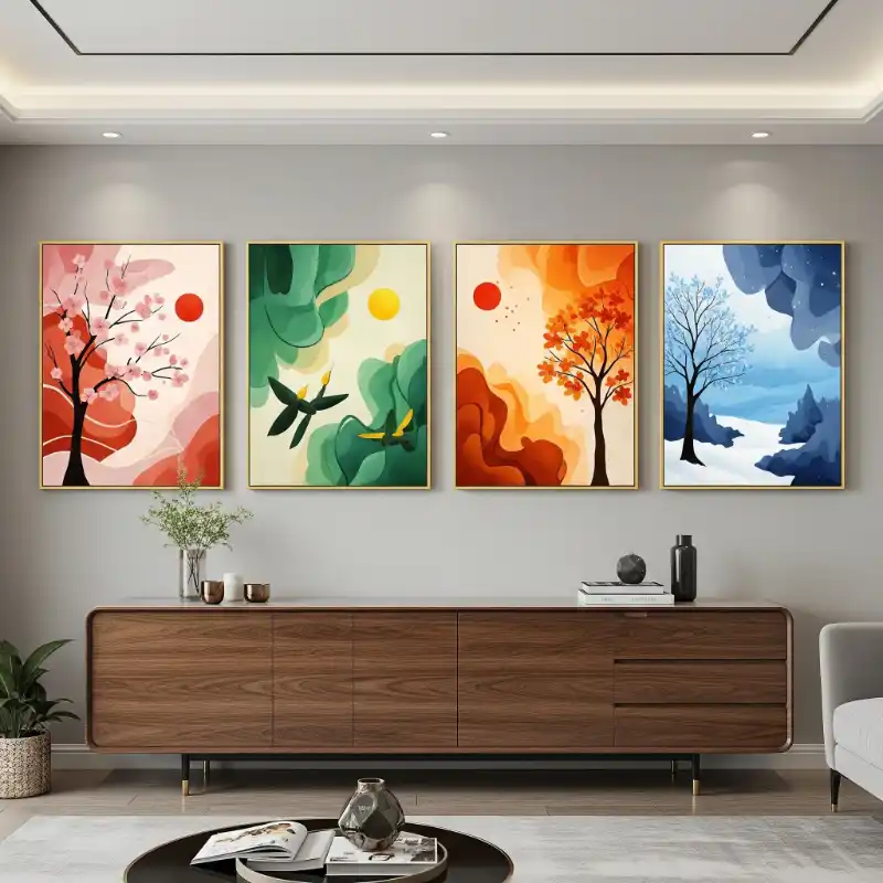 Bức tranh tứ bình 21