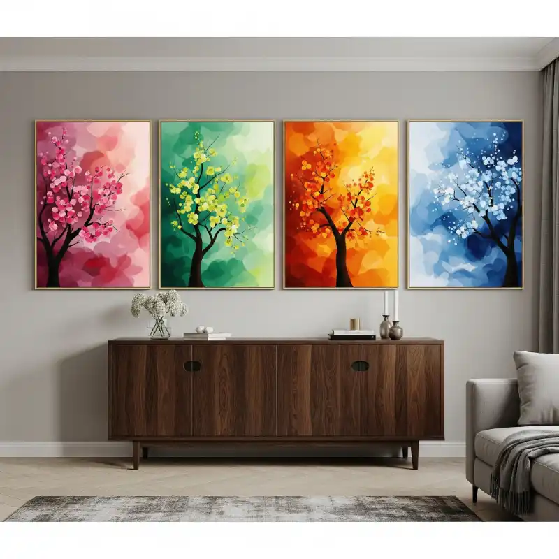 Bức tranh tứ bình 5